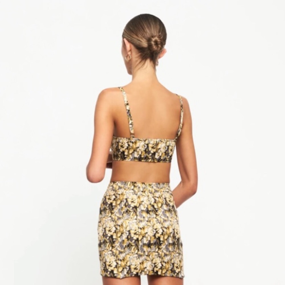 Lioness Tanis Corset 90’s Brocade top, Medium - Picture 5 of 9